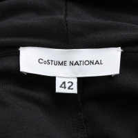 Costume National Kleid aus Viskose in Schwarz