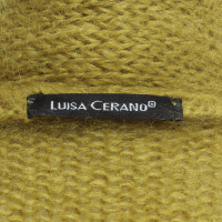 Luisa Cerano Cardigan en jaune-vert