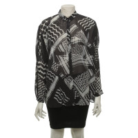 Lala Berlin Blouse in black and white
