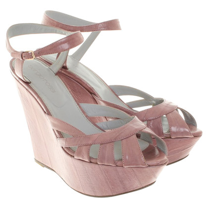 Sergio Rossi Wedges in pink