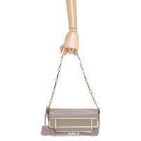 Anya Hindmarch Umhängetasche aus Leder in Beige