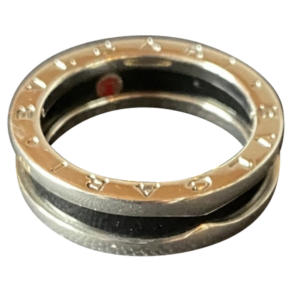 Bulgari Ring Silver in Silvery