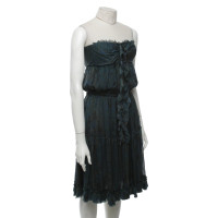 D&G zijden jurk met patroon