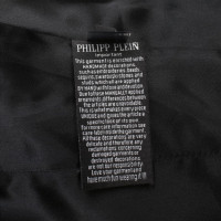Philipp Plein Giacca in pelle in colore rosa