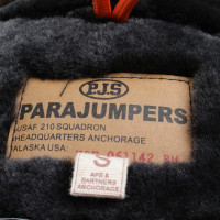Andere Marke Parajumpers - Lederjacke mit Pelzkragen