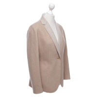 Max Mara Blazer aus Wolle in Beige