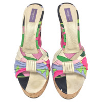 Emilio Pucci Sandalen met kurk zolen