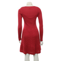 Missoni Dress Suede in Red