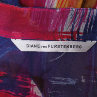 Diane Von Furstenberg Blouse met patroon