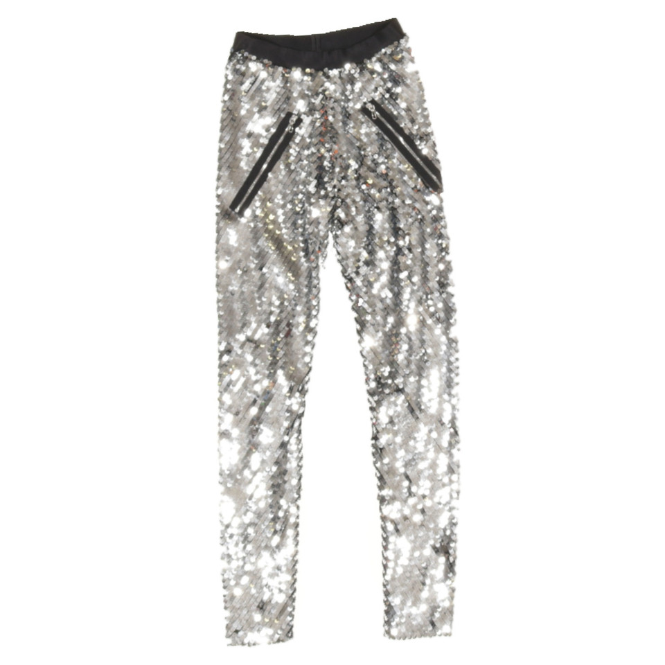 Les Chiffoniers Trousers in Silvery