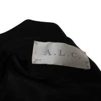 A.L.C. Off-Shoulder-Kleid in Schwarz