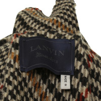 Lanvin Cappotto in lana con motivo
