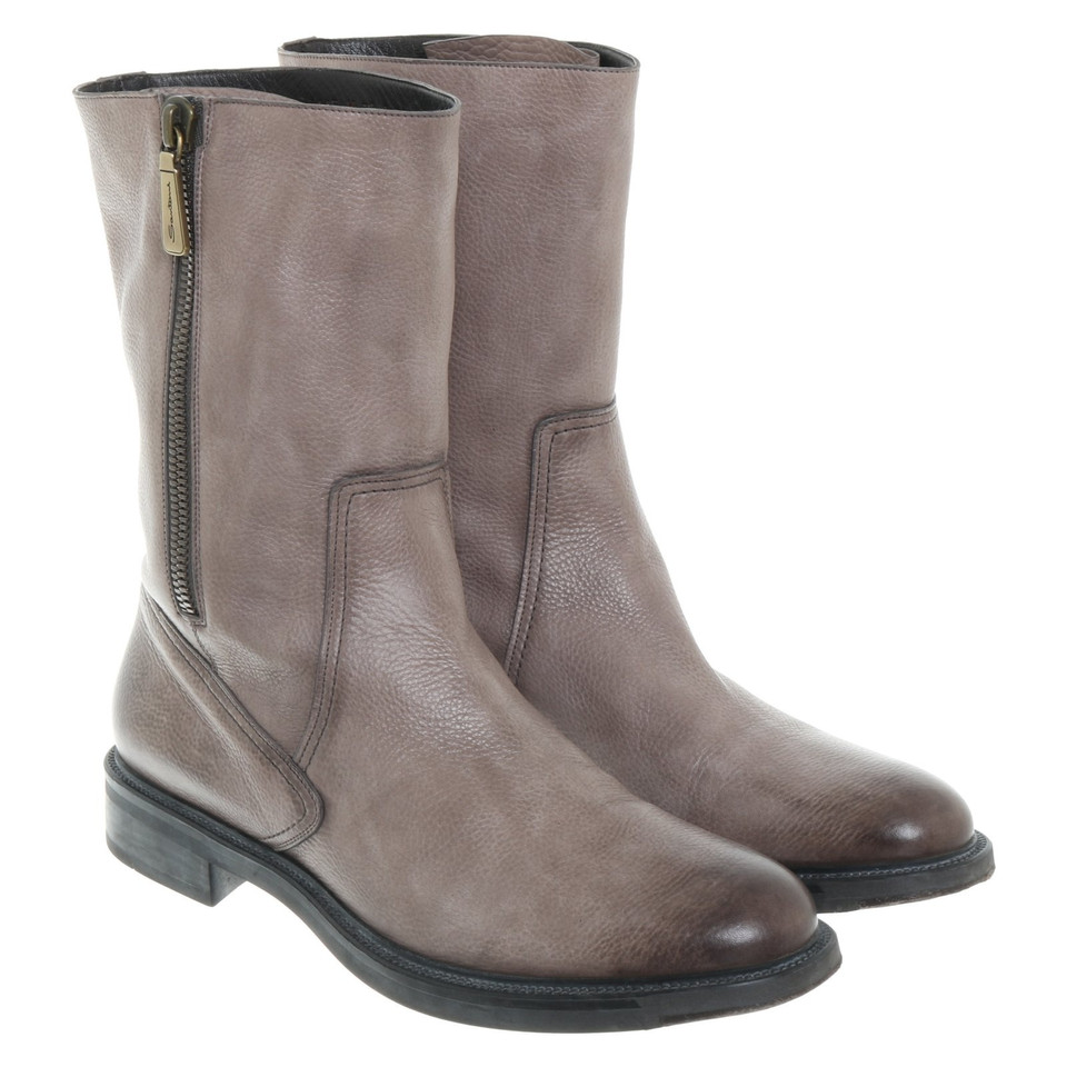 Santoni Ankle boots in taupe
