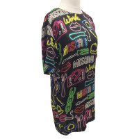 Moschino zijden jurk met print