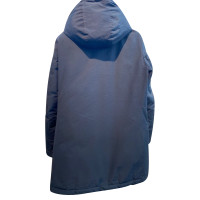 Woolrich Giacca/Cappotto in Cotone in Blu