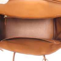 Hermès Sac vel a Courroires 32 in bruin