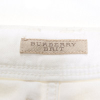 Burberry Jeans aus Baumwolle in Weiß