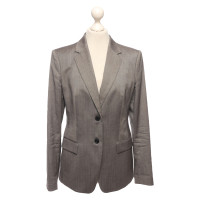 Hugo Boss Blazer aus Wolle in Grau