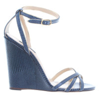 Dolce & Gabbana Sandaletten in Blau