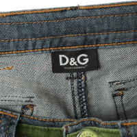 D&G Jeans with lace detail 