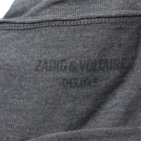 Zadig & Voltaire top in grey blue