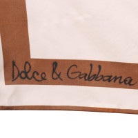 Dolce & Gabbana Foulard en soie avec impression