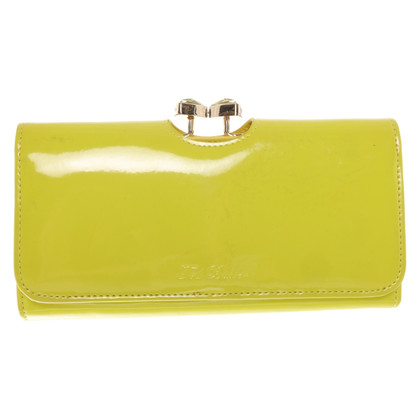 Ted Baker Bag/Purse Patent leather in Yellow