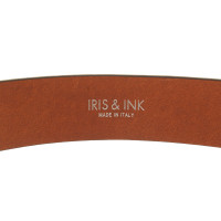 Iris & Ink Leather belt in brown