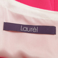 Laurèl Jurk in roze / wit