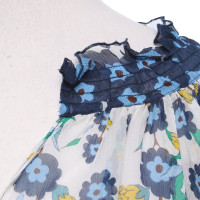 Diane Von Furstenberg Bluse mit floralem Muster