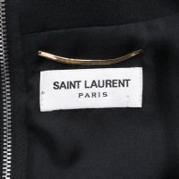 Saint Laurent Robe en Viscose en Noir
