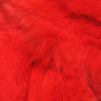 St. Emile Scarf/Shawl Fur in Red