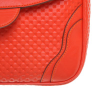 Aigner Shoulder bag Leather in Orange
