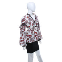 Dodo Bar Or Silk blouse with pattern