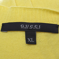 Gucci Kasjmier vest geel