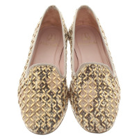 Pretty Ballerinas Loafer from snake leather