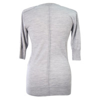 All Saints V-neck sweater in grey
