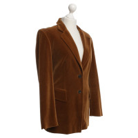 Cerruti 1881 Velvet giacca in marrone