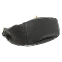 Diane Von Furstenberg Handtasche aus Leder in Schwarz