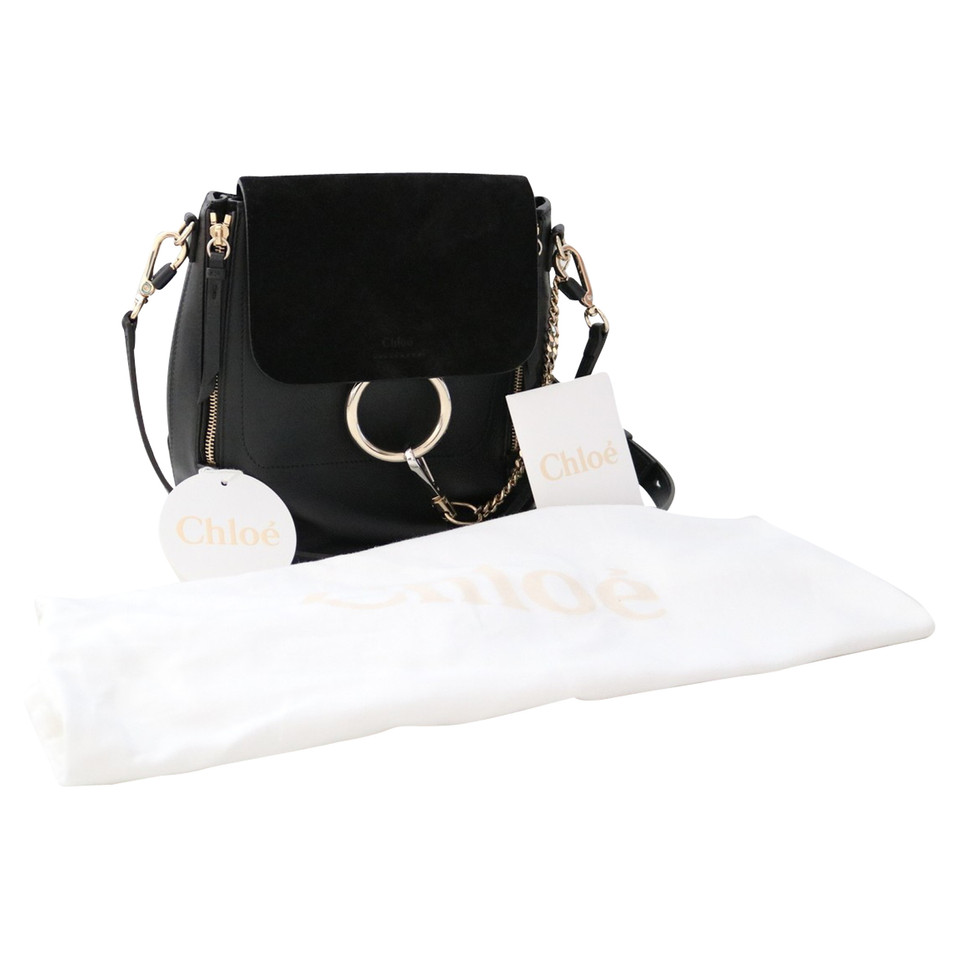 Chloé Backpack Leather in Black