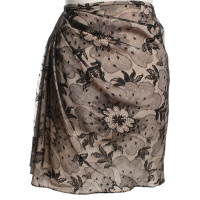 Christian Dior skirt from black lace