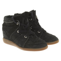 Isabel Marant Trainers Suede in Black