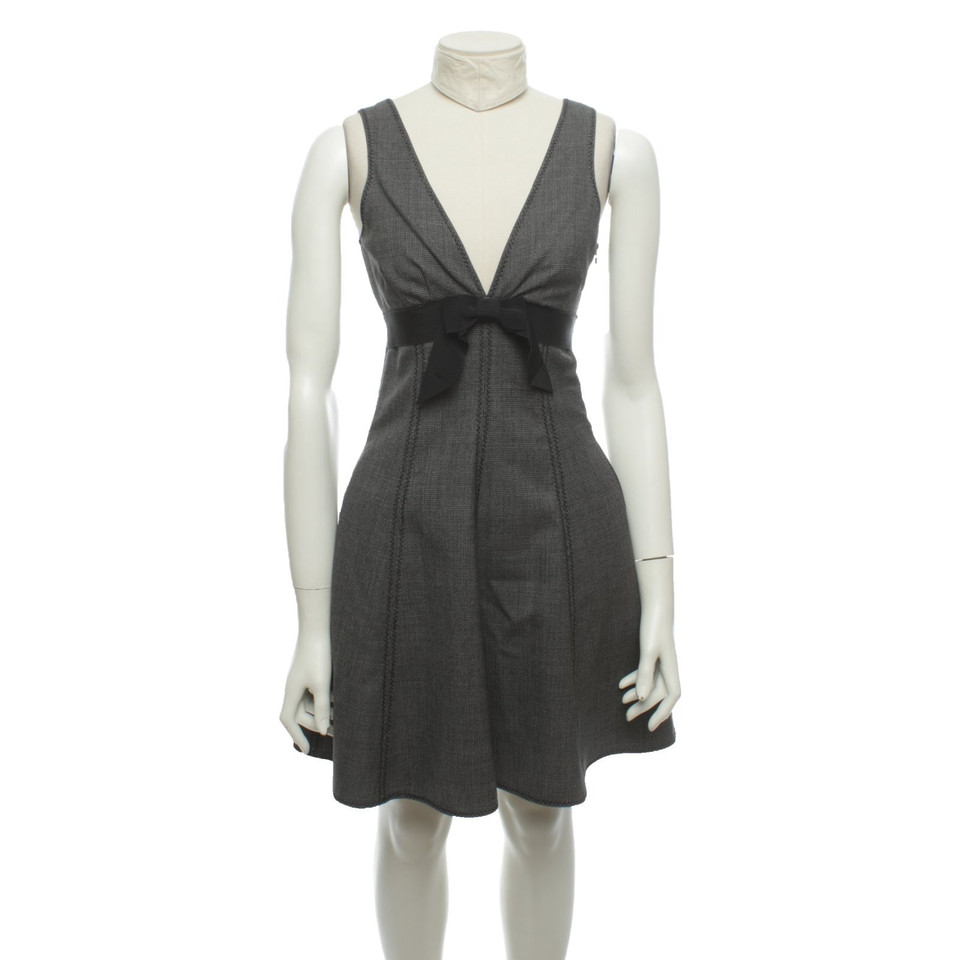 Moschino Cheap And Chic Kleid aus Wolle in Grau
