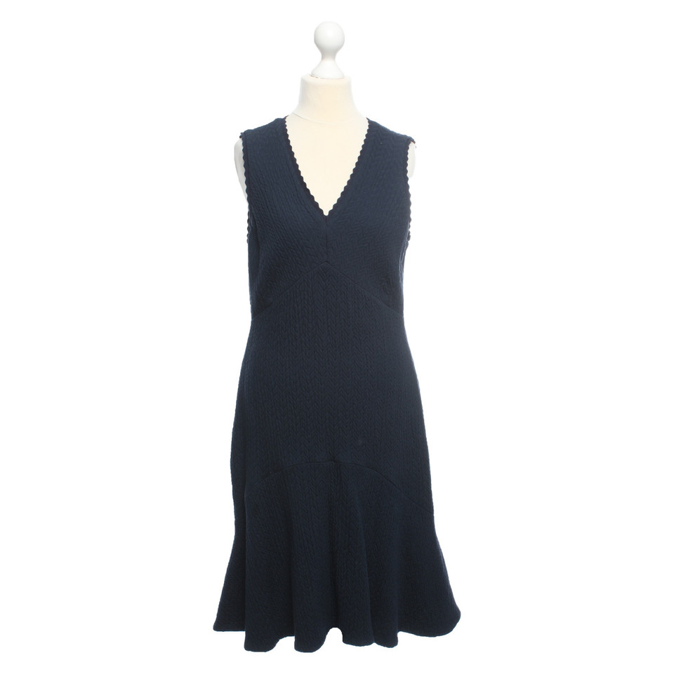 Rebecca Taylor Kleid aus Baumwolle in Blau