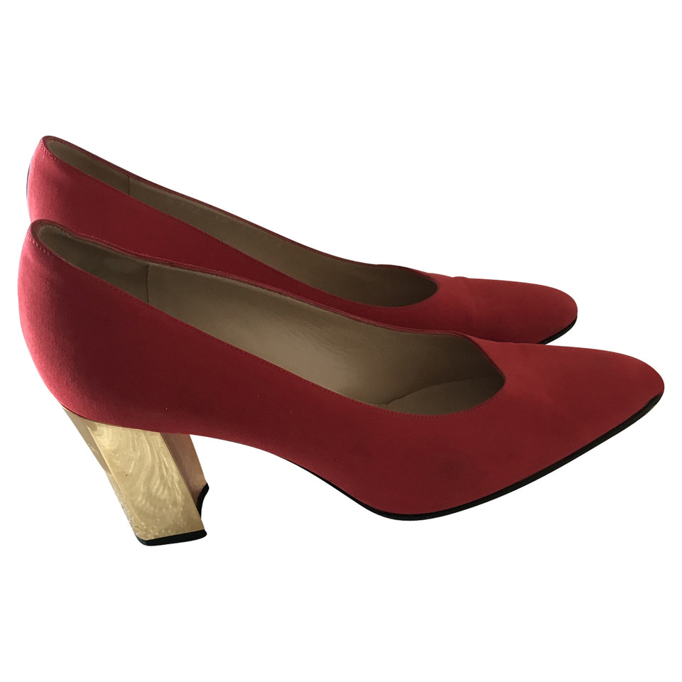 Sandro Sandals Silk in Red
