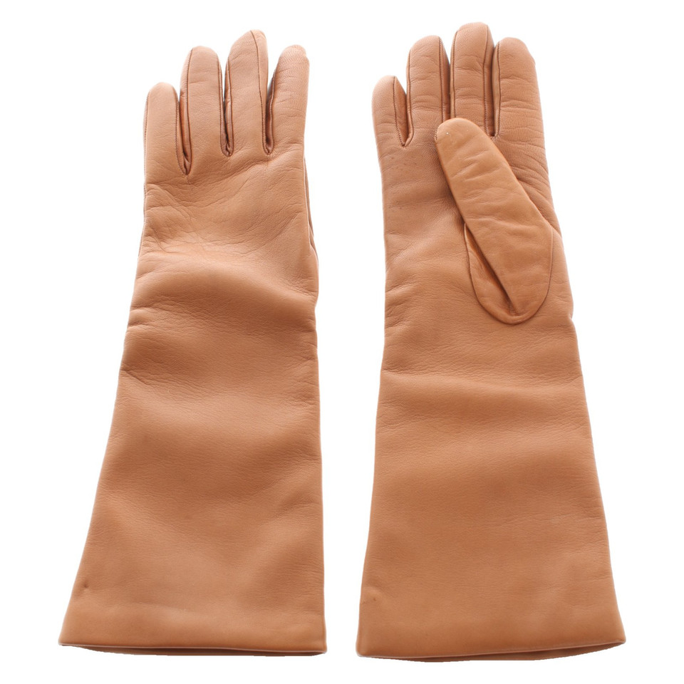 Marella Handschuhe aus Leder in Braun
