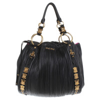 Miu Miu Shopper in Schwarz