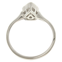 Bliss White gold ring '' drop ''