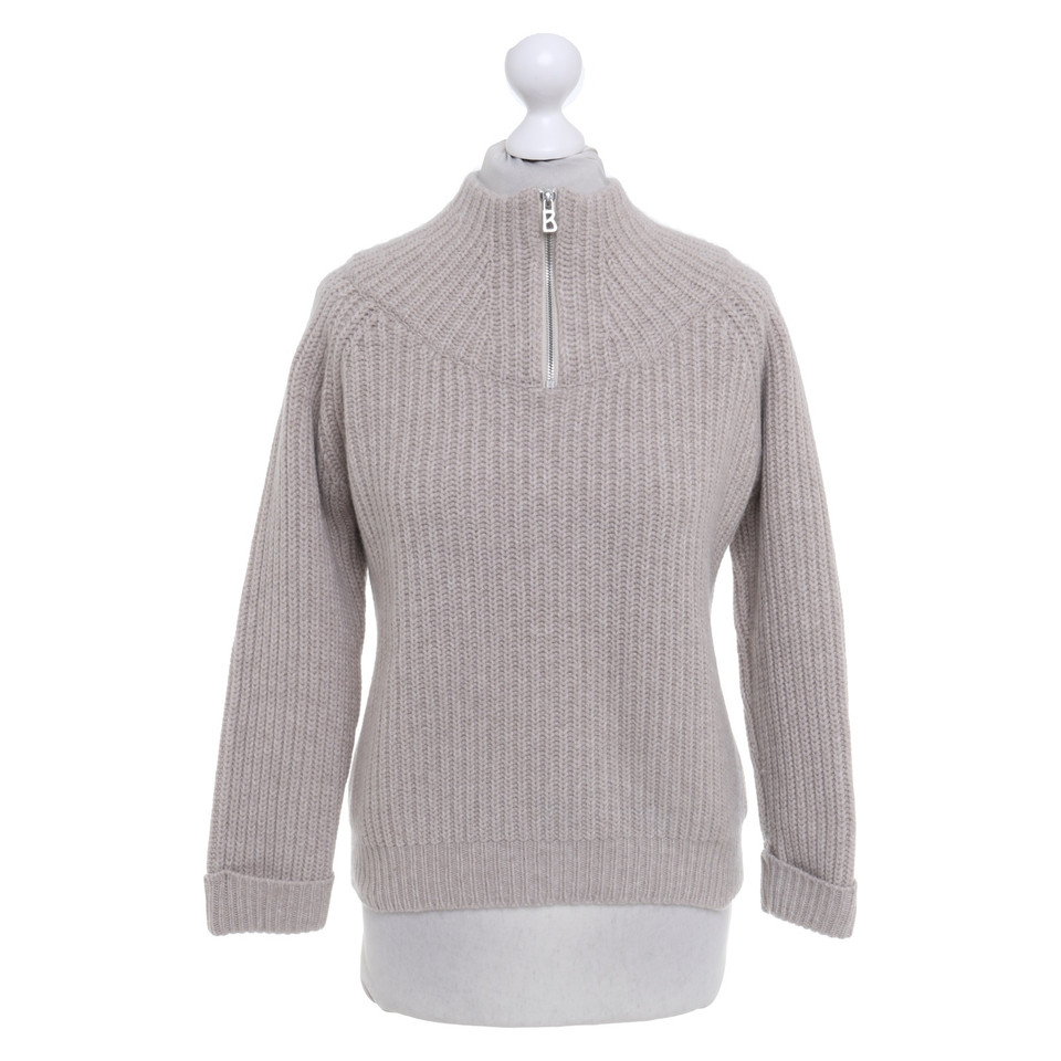 Bogner Sweater in grey beige