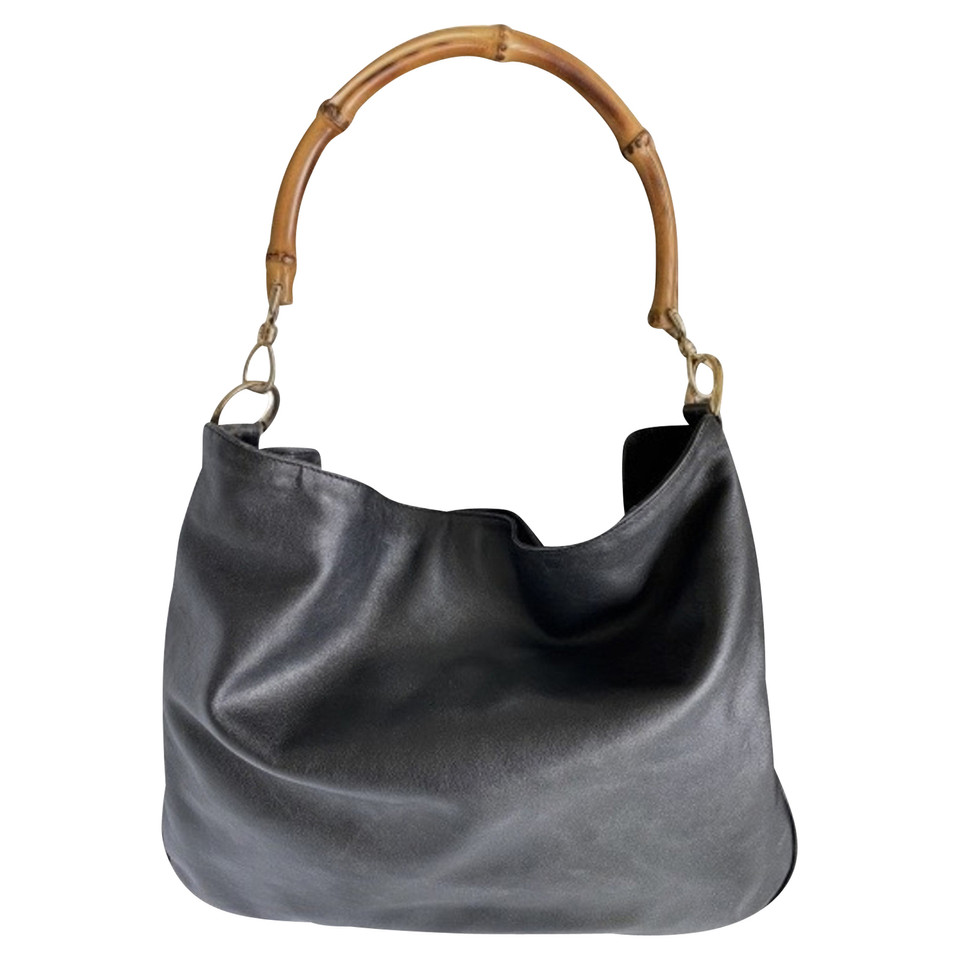 Gucci Handbag Leather in Black
